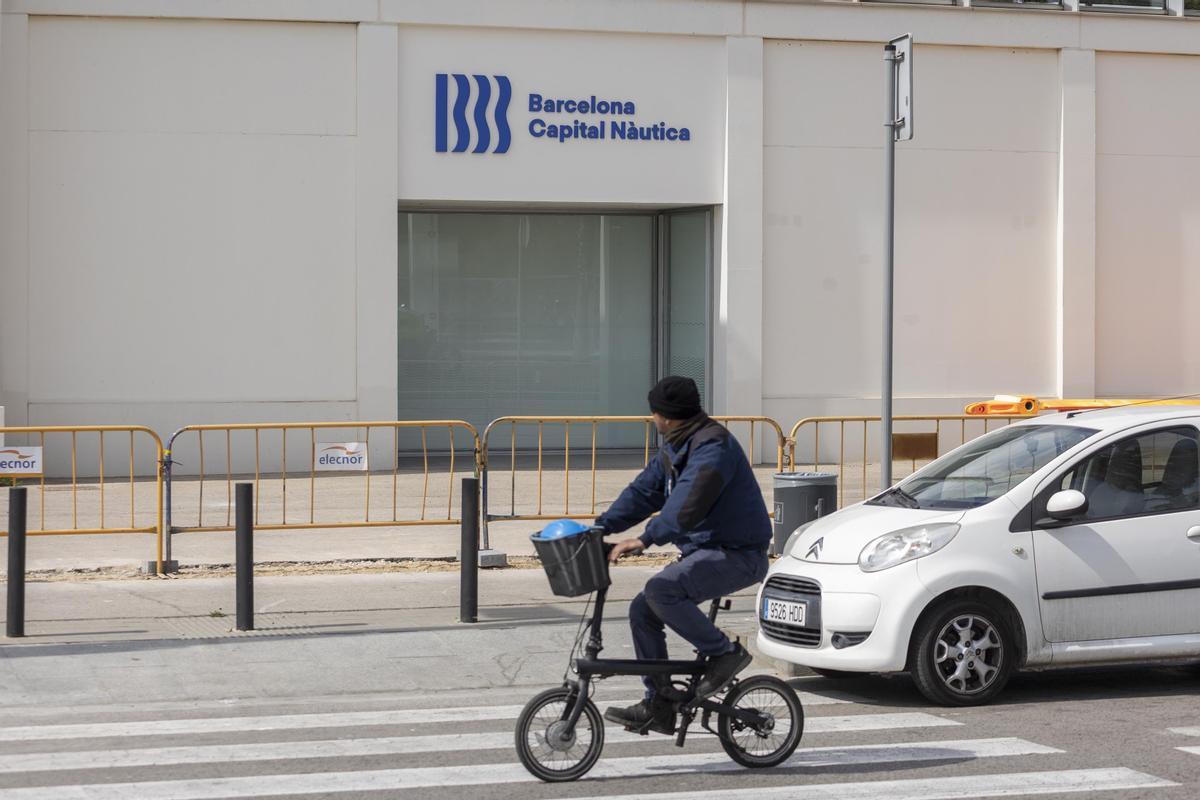 Sede de la Fundació Barcelona Capital Nàutica en el Moll de Llevant, en el Port de Barcelona.