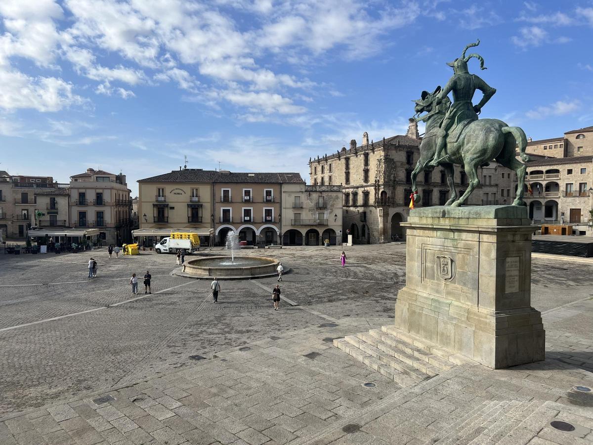 Plaza Mayor de Trujillo.