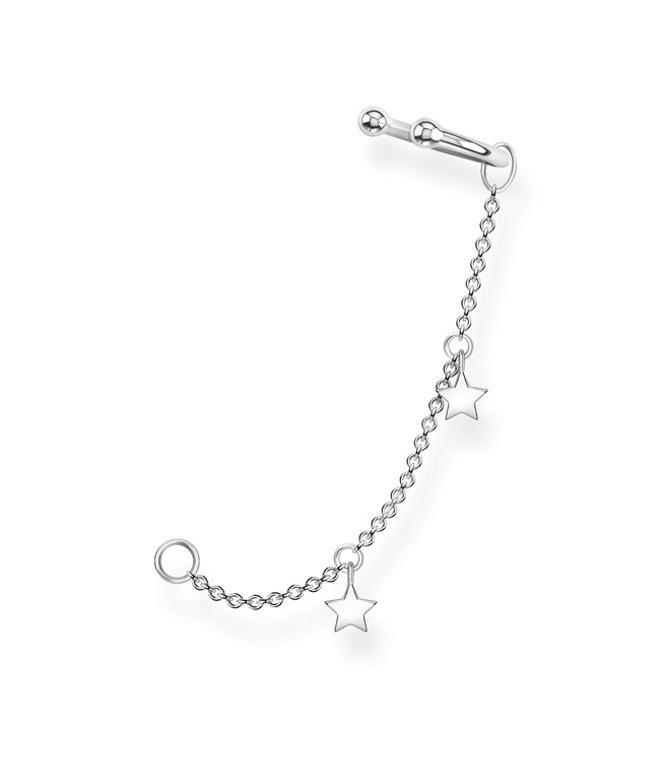 'Earcuff' de estrellas de plata de ley, de Thomas Sabo