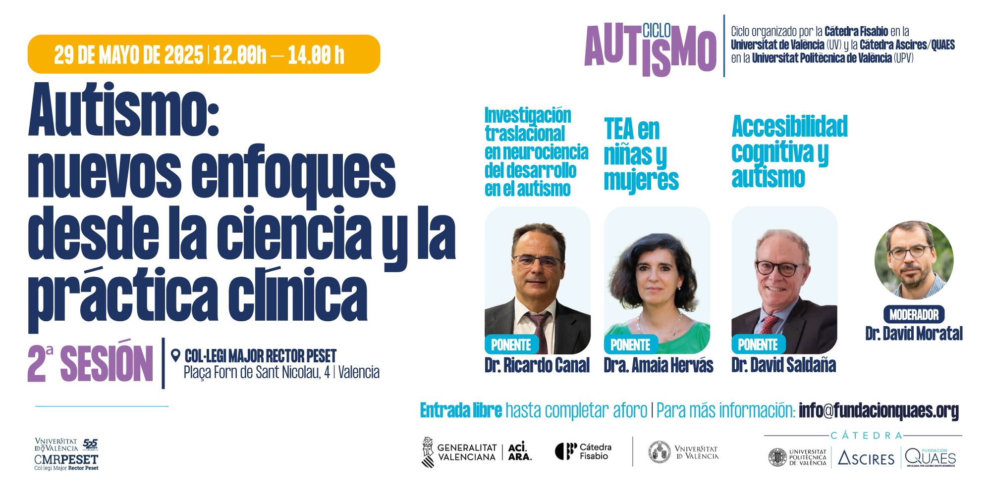 Segunda sesión del Ciclo Autismo.