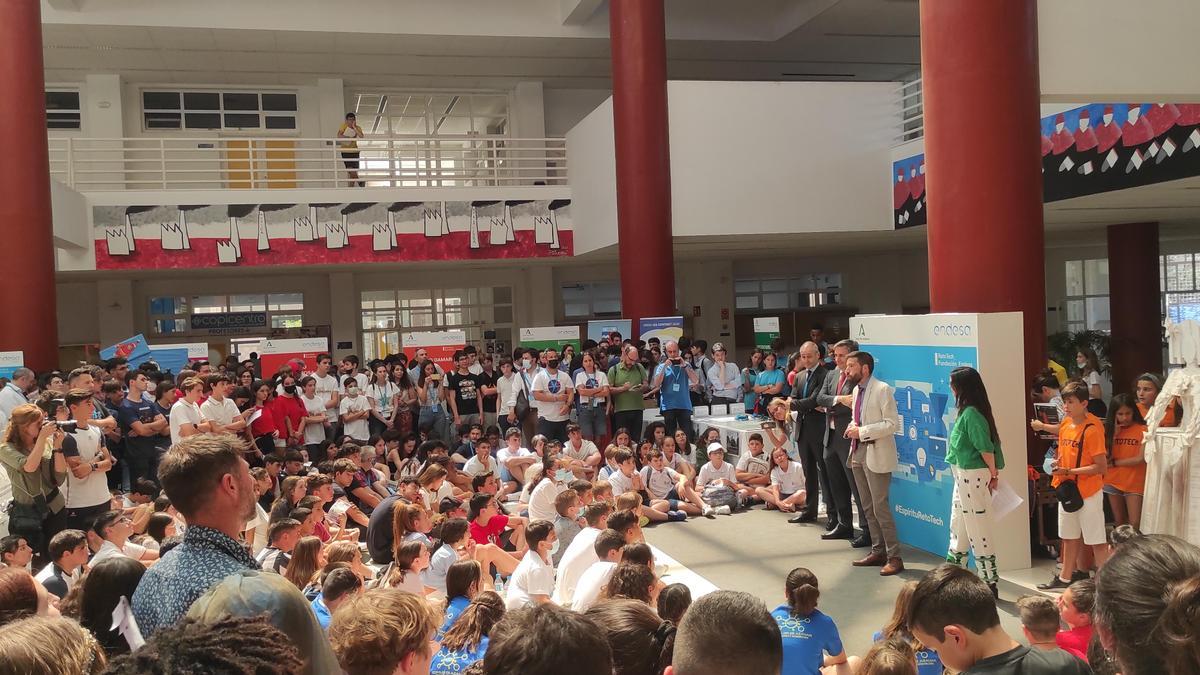 Acto de entrega de premios celebrado en Málaga.