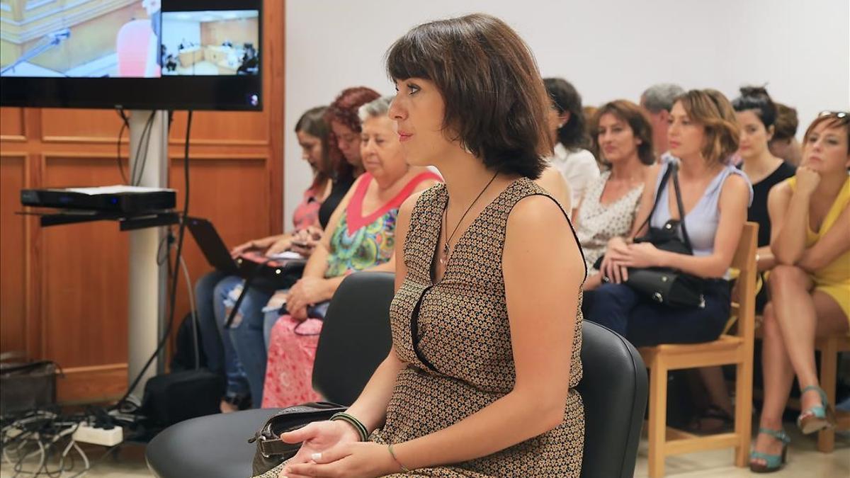 18 07 2018 Juana Rivas declara en el juicio por la presunta sustracci  n de sus hijos  SOCIEDAD ANDALUC  A ESPA  A EUROPA GRANADA JUSTICIA