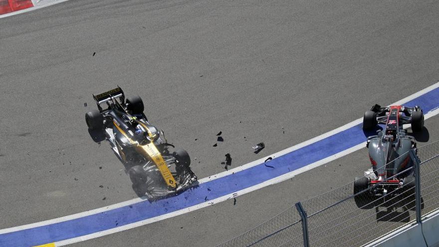 Valtteri Bottas gana el Gran Premio de Rusia y Fernando Alonso, fuera antes de empezar