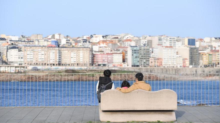 Cielo poco nublado y alguna llovizna ocasional este sábado en Galicia