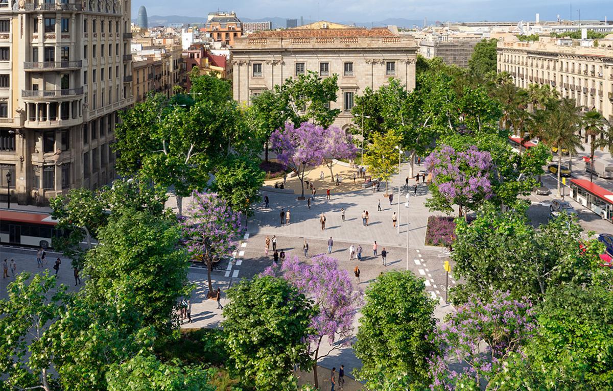 Comença la segona fase de les obres de la Via Laietana amb noves afectacions Comença la segona fase de les obres de la Via Laietana amb noves afectacions