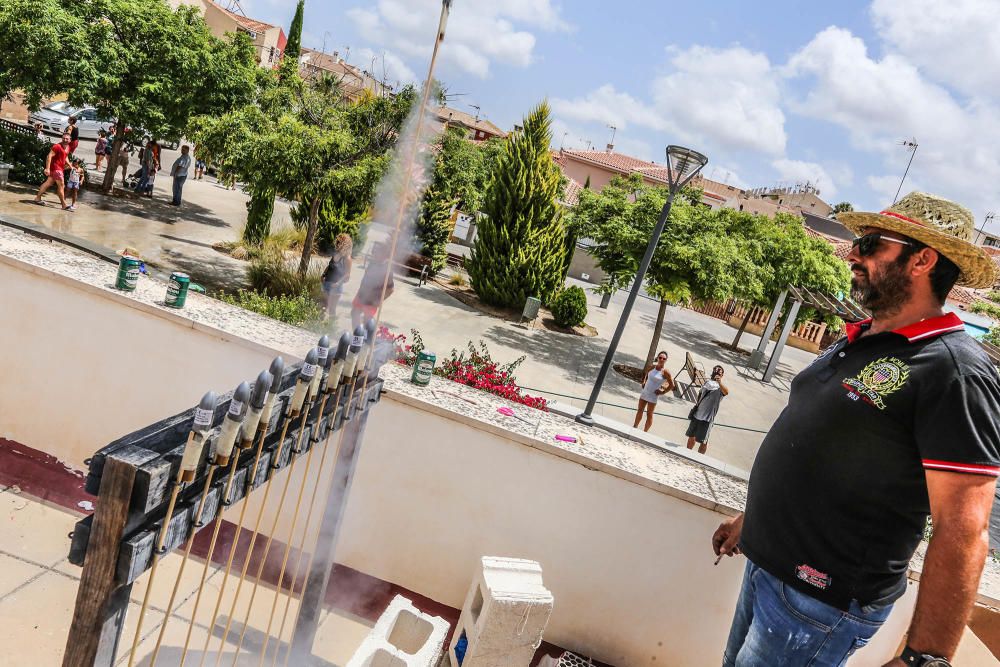 Chupinazo de las fiestas de San Jaime en Benijófar