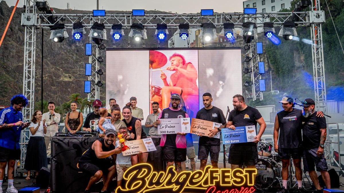 El Burger Fest Canarias reúne a 12.684 personas durante sus dos días y medio de celebración en Santa Cruz de La Palma