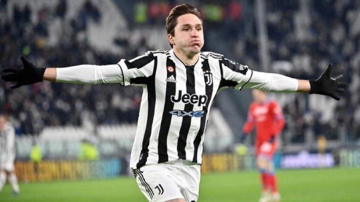 Federico Chiesa participó en 32 partidos con 4 goles y 6 asistencias