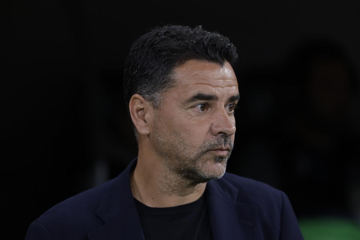 Míchel, en el Santiago Bernabéu