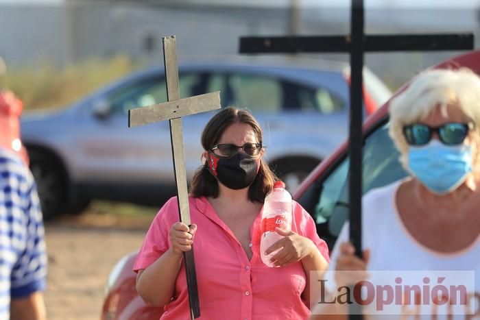 Protesta contra el estado del Mar Menor