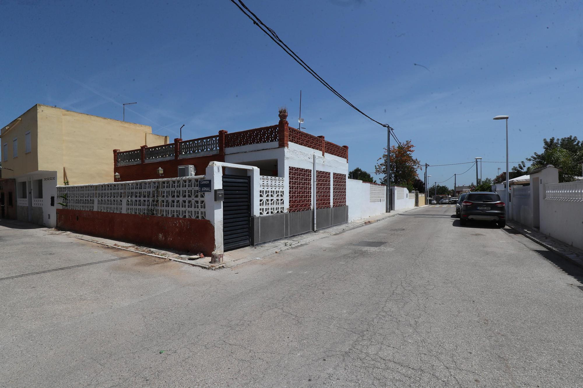 Calles de la urbanización la Presa.