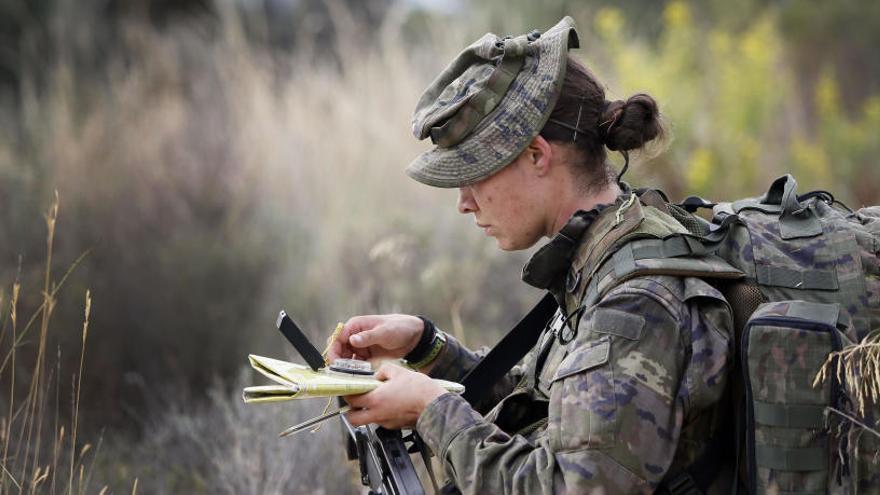 Una mujer en el Mando de Operaciones Especiales del Ejército.