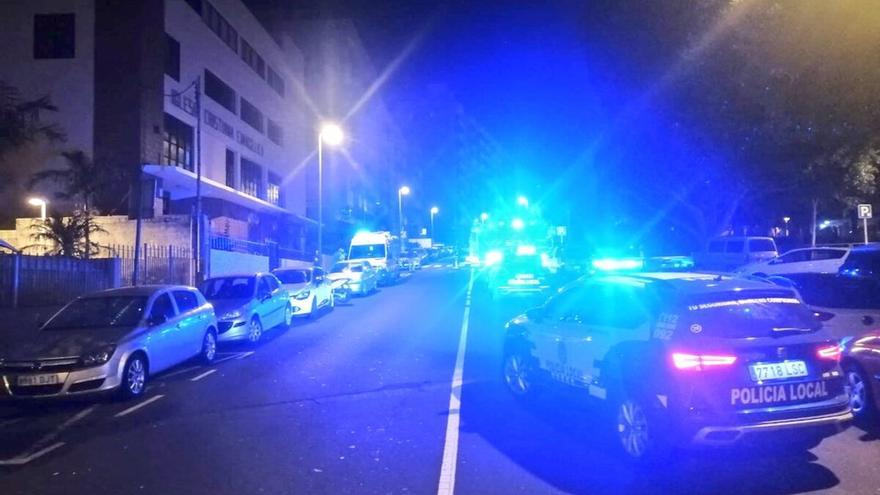 Un incendio en un edificio de Tenerife obliga a evacuar a dos personas