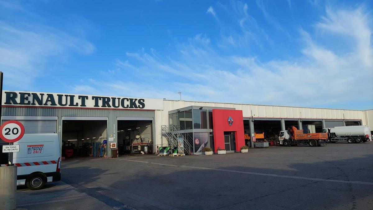 El centre Motor Tàrrega Trucks de la Zona Franca de Barcelona