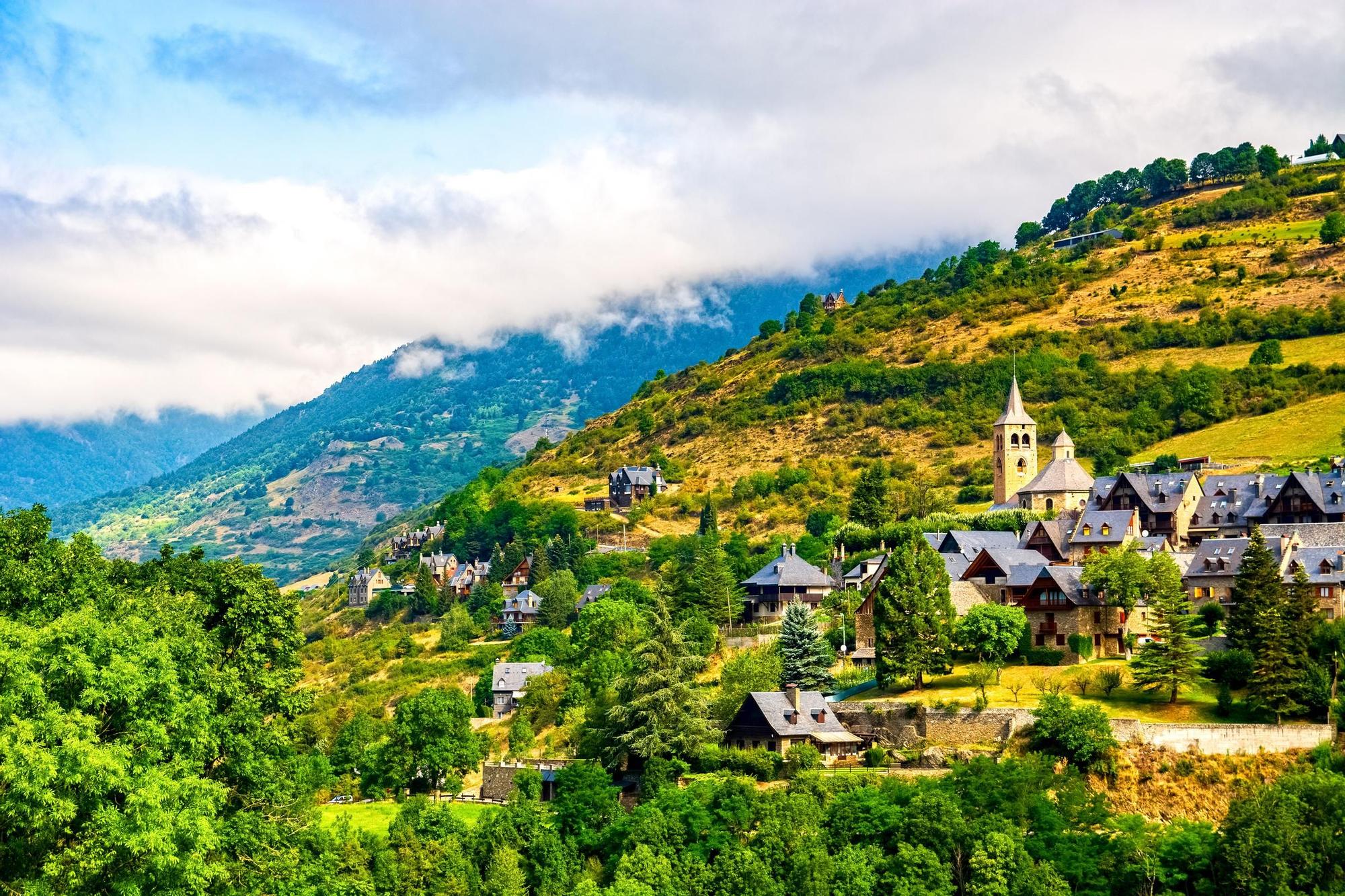 La belleza de los pueblos del Valle de Arán es incomparable con nada