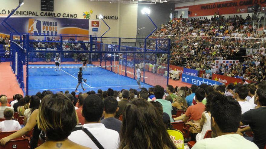 Imagen del torneo de pádel de La Nucía
