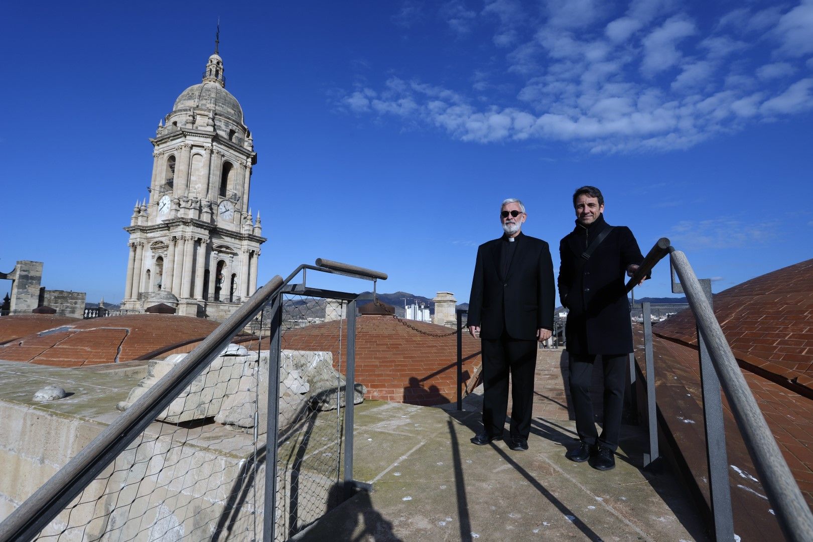 Campaña del Obispado para buscar fondos para construir el tejado de la Catedral
