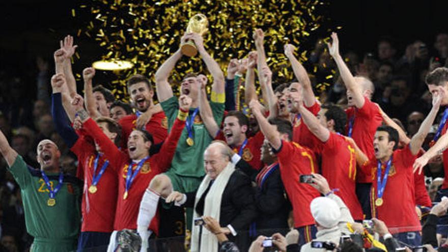 España se proclamó campeona del mundo en 2010