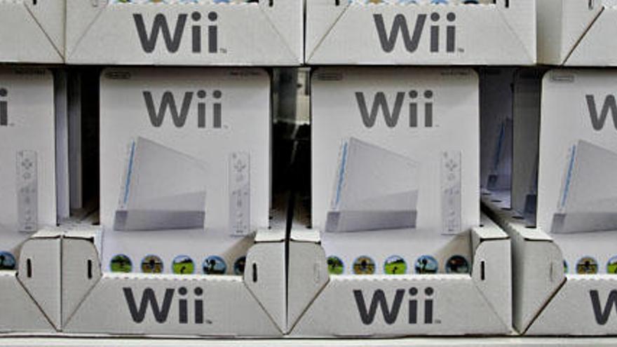 La Wii baja las ventas a la mitad.