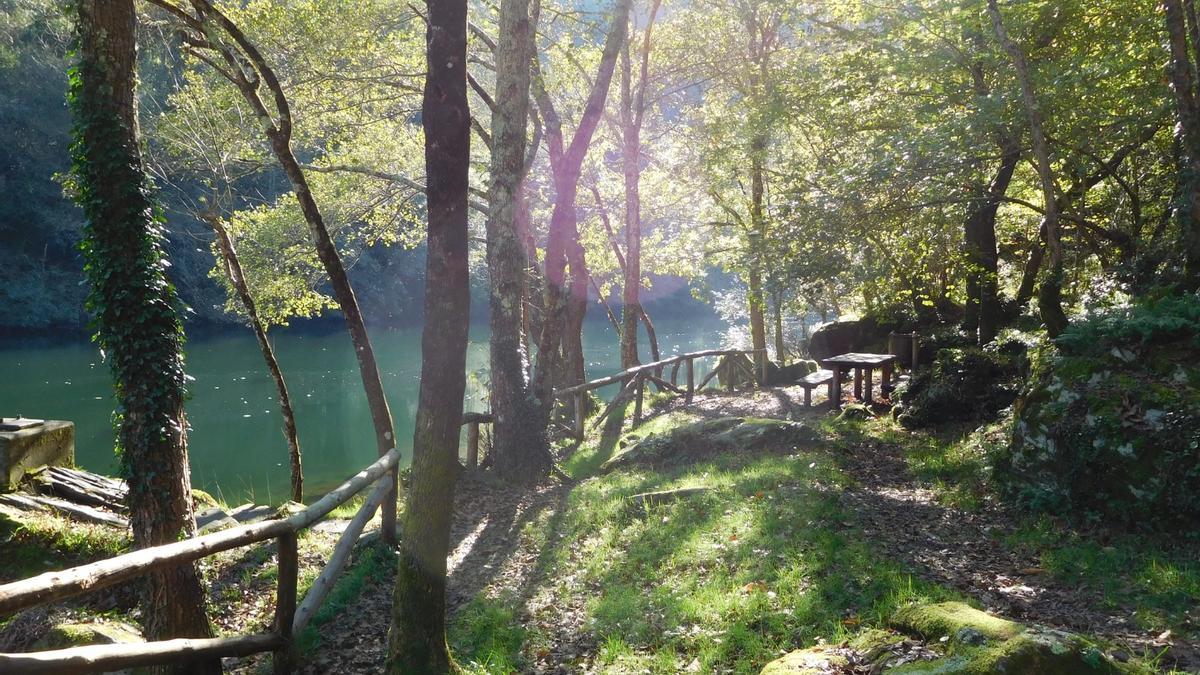 Un punto de la ruta &quot;Viesgo Miradores del Navia&quot;