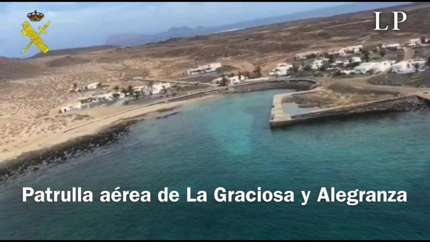 Coronavirus en Canarias | Patrulla aérea por La Graciosa y Alegranza