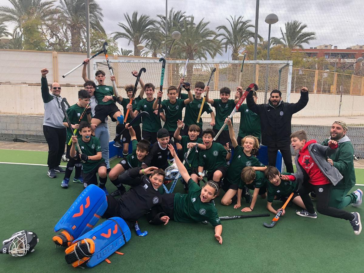 Infantil masculino, clasificado Campeonato de España, febrero 2024.