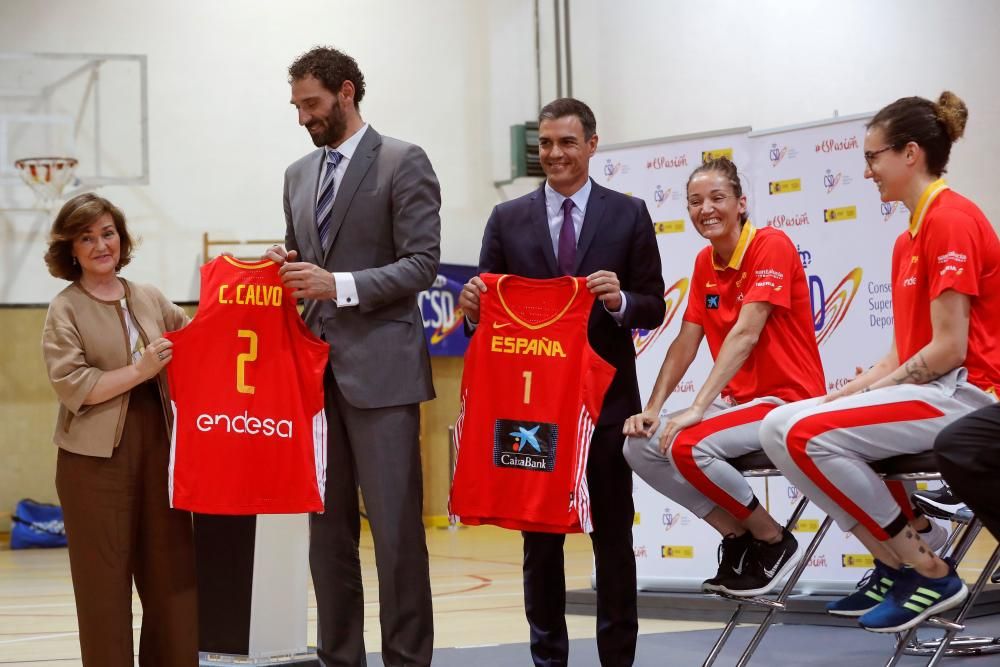 Selección española para el Eurobasket