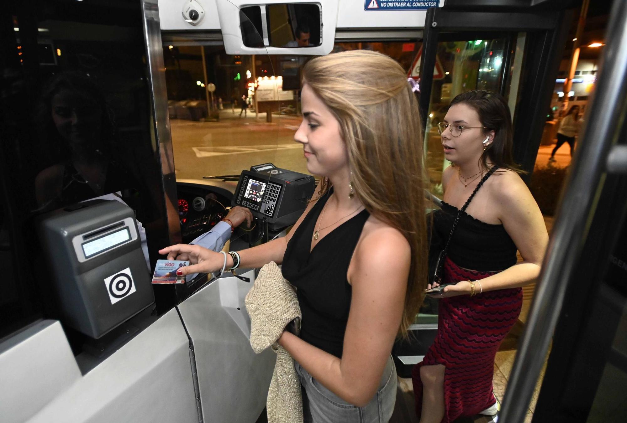 Vitrasa amplía los horarios nocturnos con la llegada del verano