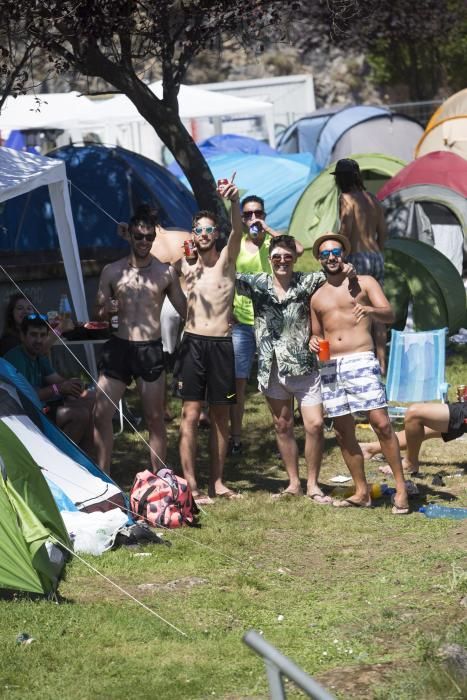 Ambiente previo al día de las piraguas en Ribadesella