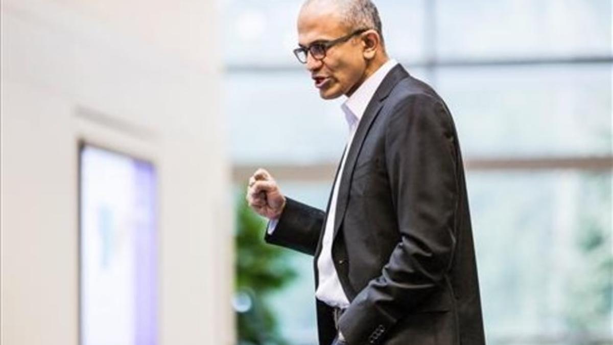 Satya Nadella, consejero delegado de Microsoft.