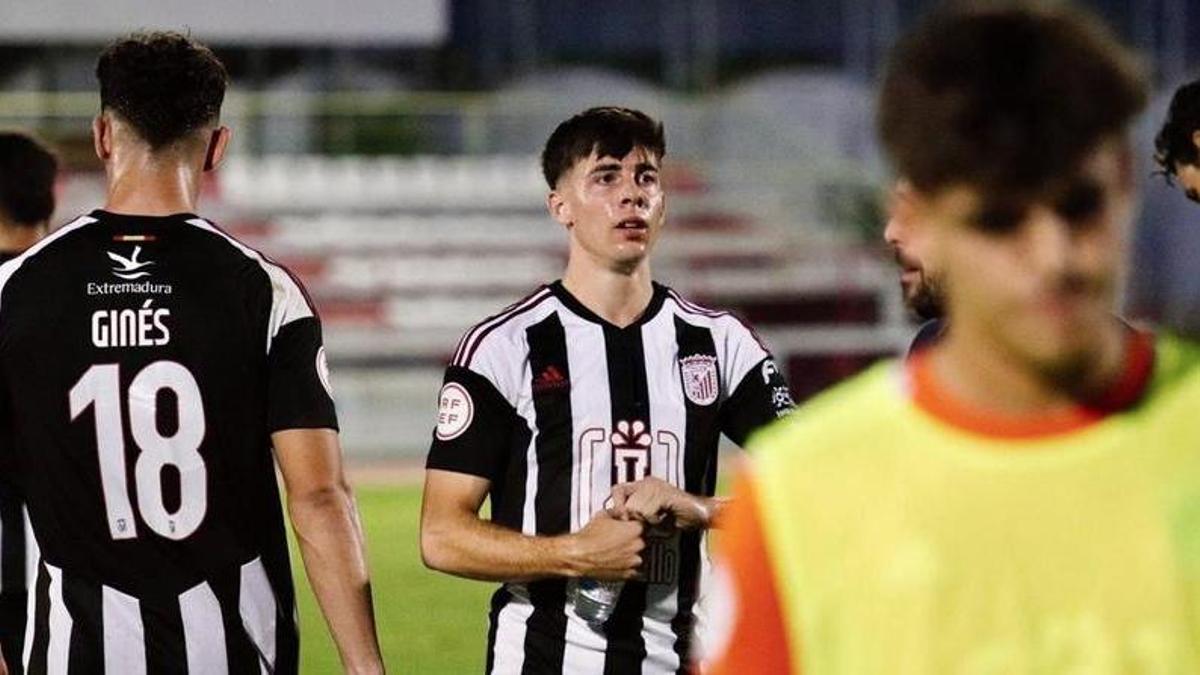 Antonio Pavón, con el Badajoz.