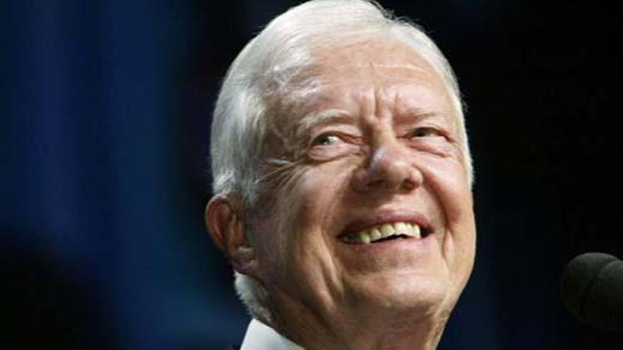 El ex presidente de Estados Unidos Jimmy Carter.