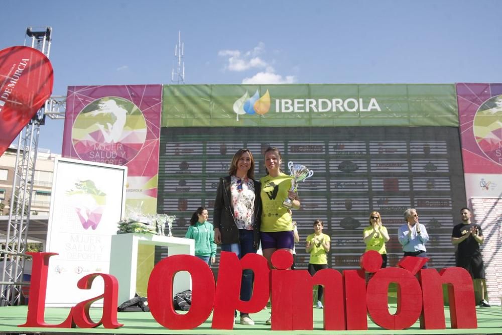 Entrega de premios III Carrera de la Mujer