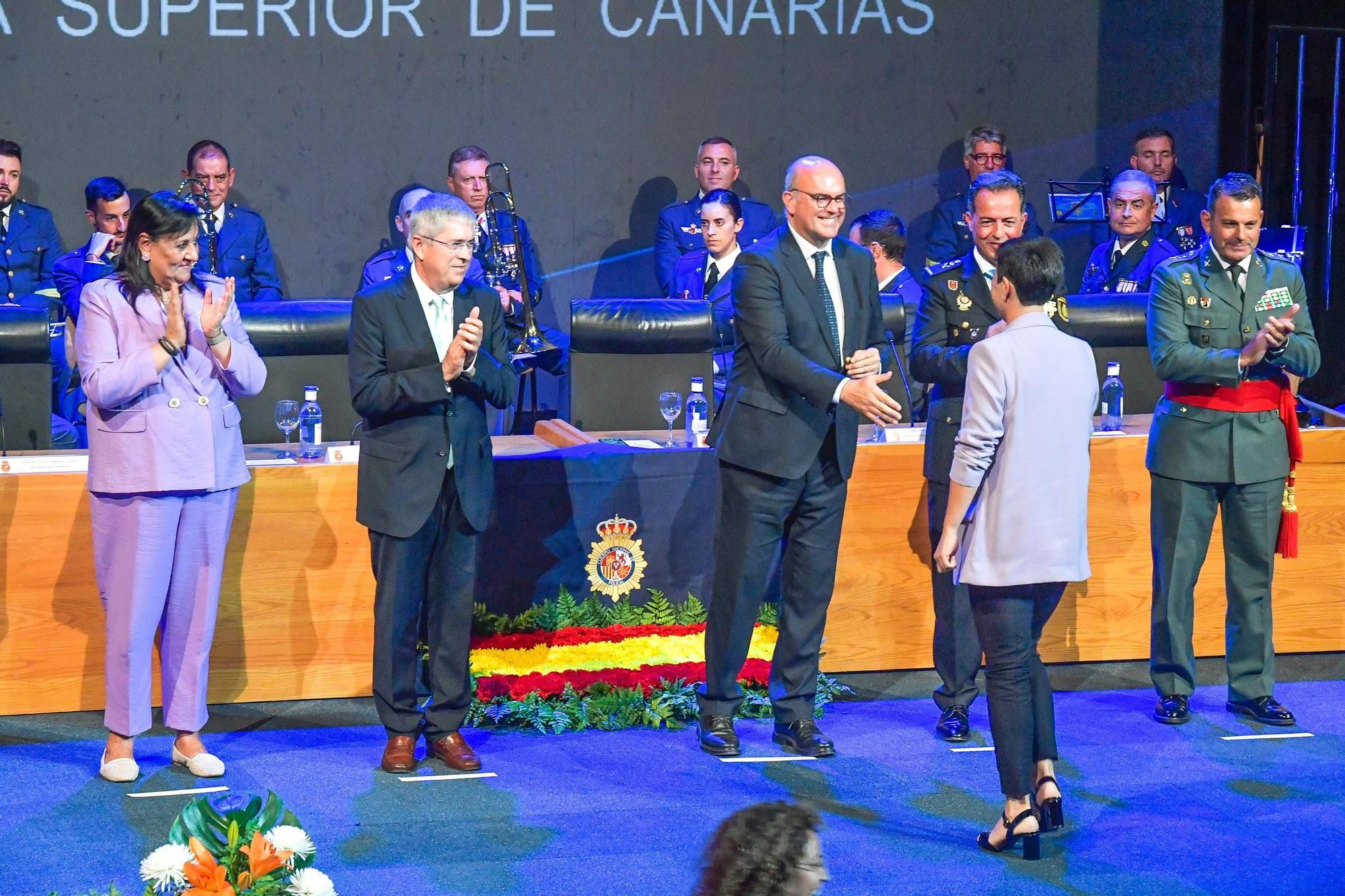 Acto del Día de la Policía en San Bartolomé de Tirajana