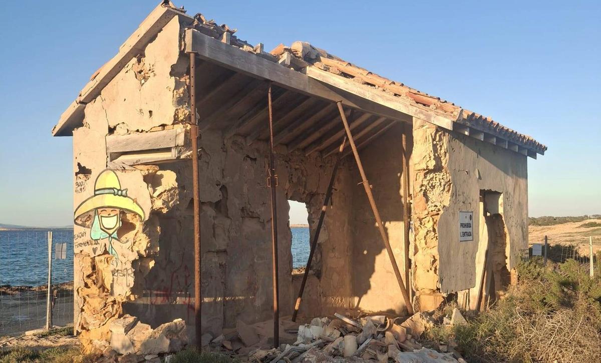 Casa del Telegraf de Formentera, en l’estat actual/ Andreu Ferrer Juan