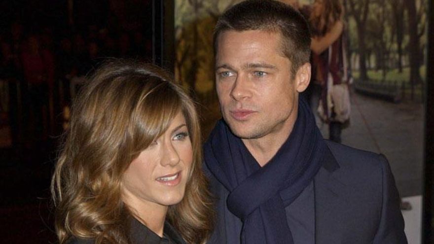 Brad Pitt y Jennifer Aniston, en una imagen de archivo