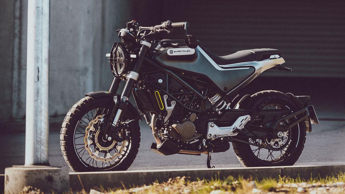 La Svartpilen 125 incorporará un motor monocilíndrico con homologación EURO5 de 125 cc y 15 CV de potencia