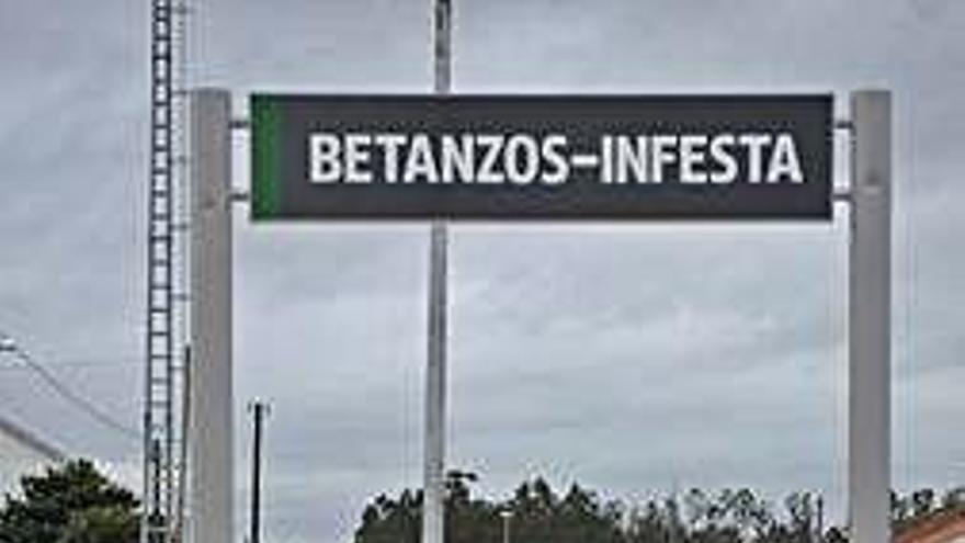 Estación de tren Betanzos-Infesta.