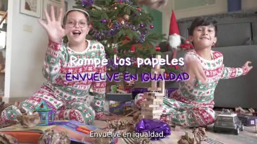 Canarias invita a romper los papeles y envolver en Igualdad estas navidades