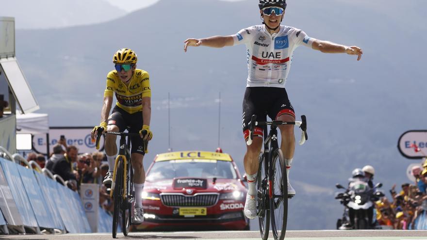 Ganador de la etapa 17ª del Tour de Francia 2022: Tadej Pogacar