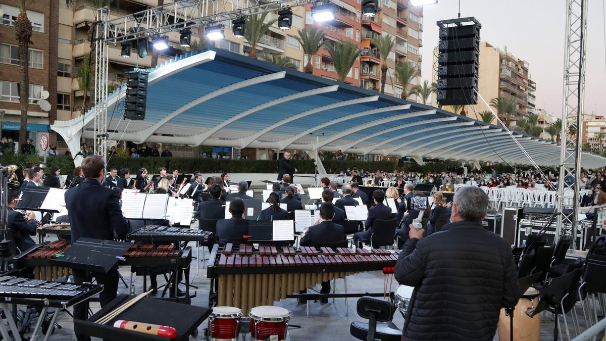 L&#039;Harmonia Societat Musical d&#039;Alacant, en una imagen del certamen del pasado año