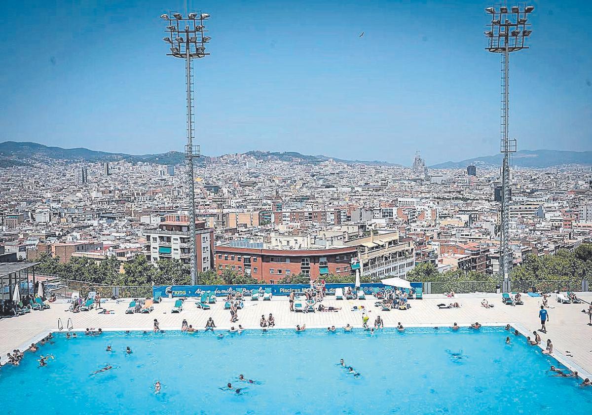 La piscina Municipal de Montjuïc