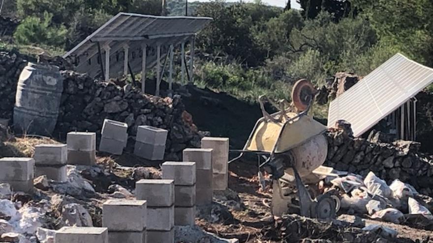 Felanitx: Las obras de un parque solar «ilegal» destrozan una zona protegida