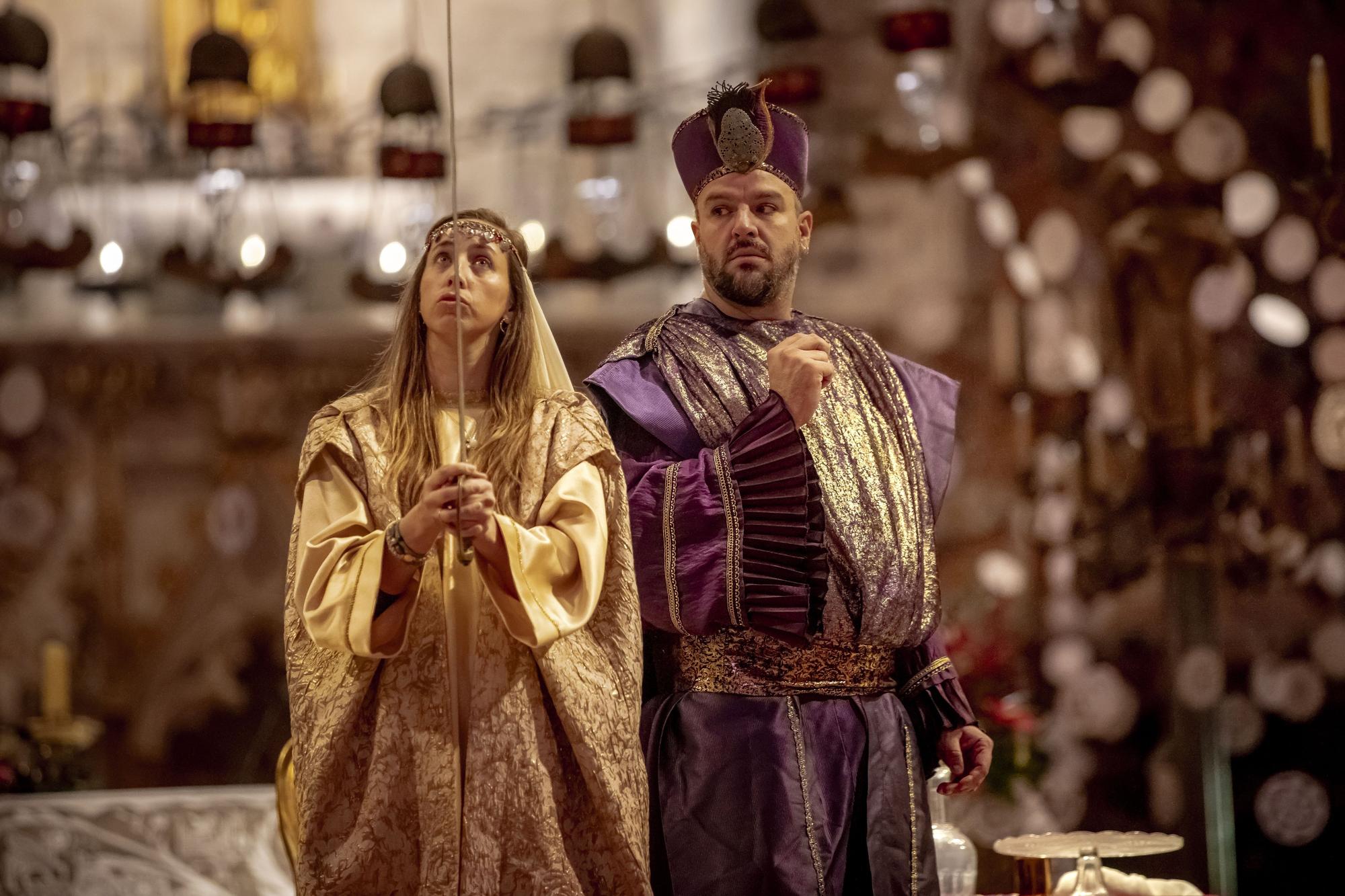 Presentación de la obra 'L’Adoració dels Reis d’Orient', en la Catedral de Palma