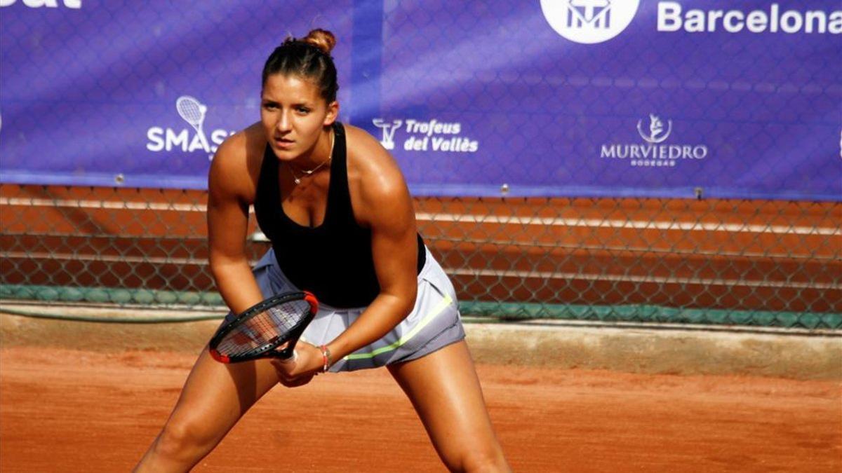 Rebeka Masarova jugadora de tenis española, nacida en Suiza y criada entre Barcelona y Basilea