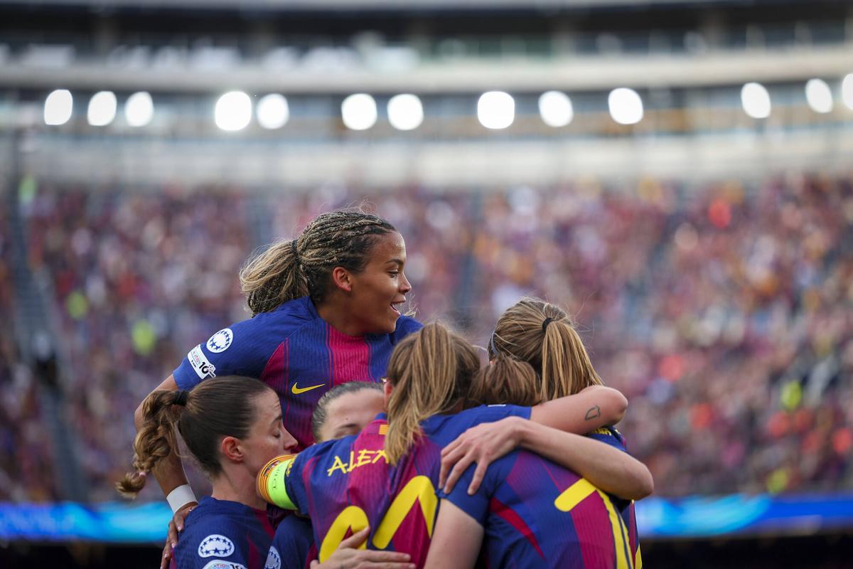 FC BARCELONA FEMENINO - REAL MADRID, CUARTOS DE FINAL WOMEN’S CHAMPIONS LEAGUE. SPOTIFY CAMP NOU. FOTO: VALENTI ENRICH
