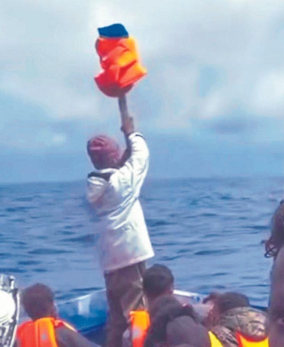 Migrantes somalíes de la patera que dejó varios cadáveres en Formentera.