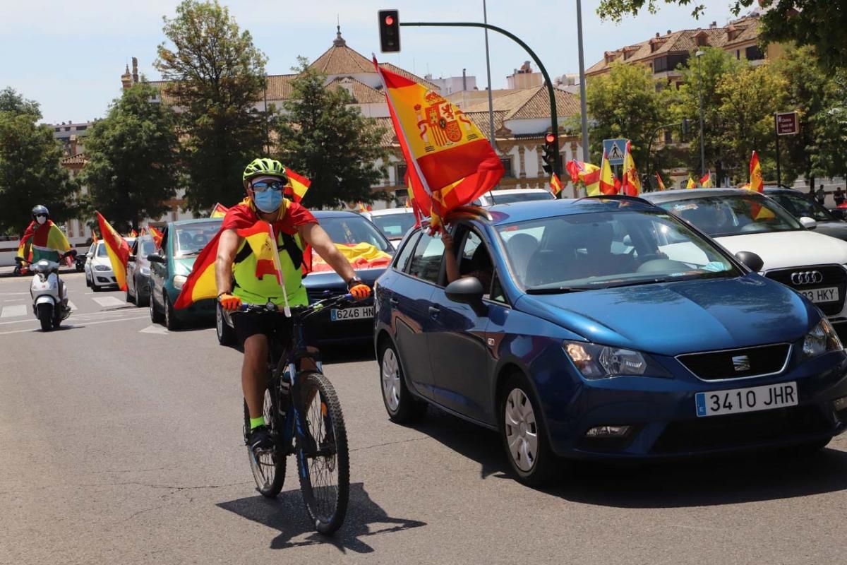 Manifestación de Vox en Córdoba contra la gestión del Gobierno