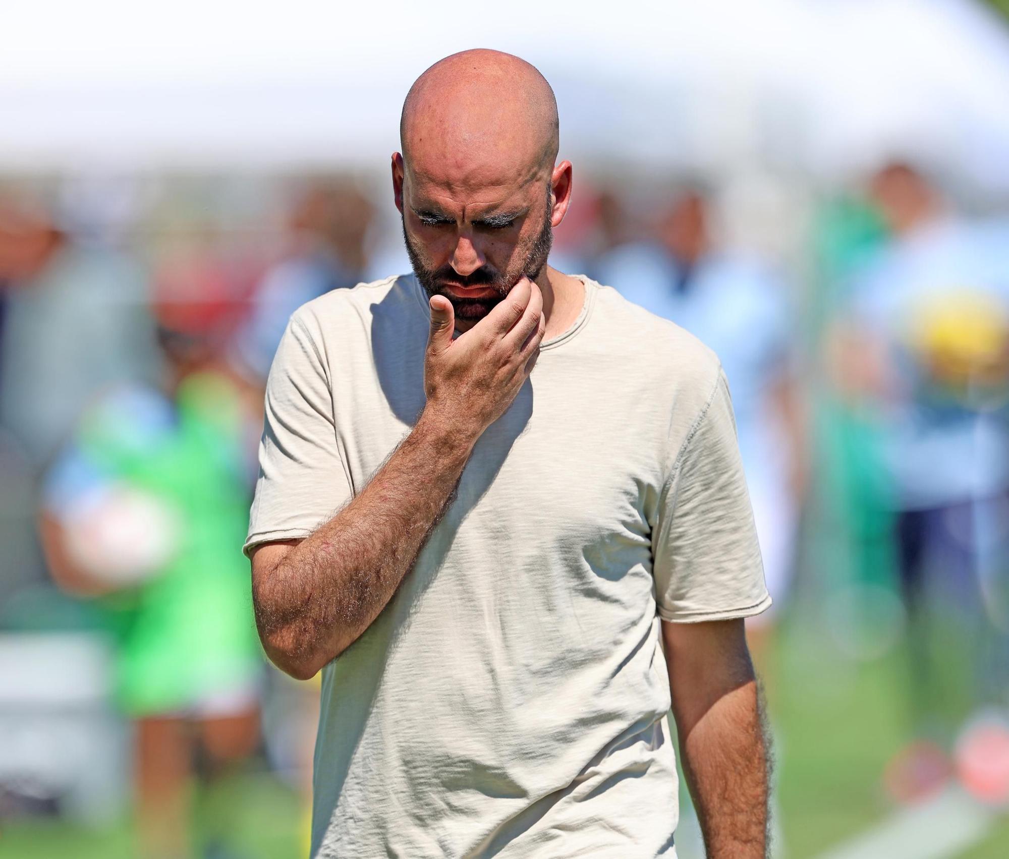 Las imágenes del amistoso Celta 2 - 1 Sporting de Gijón, en Afouteza