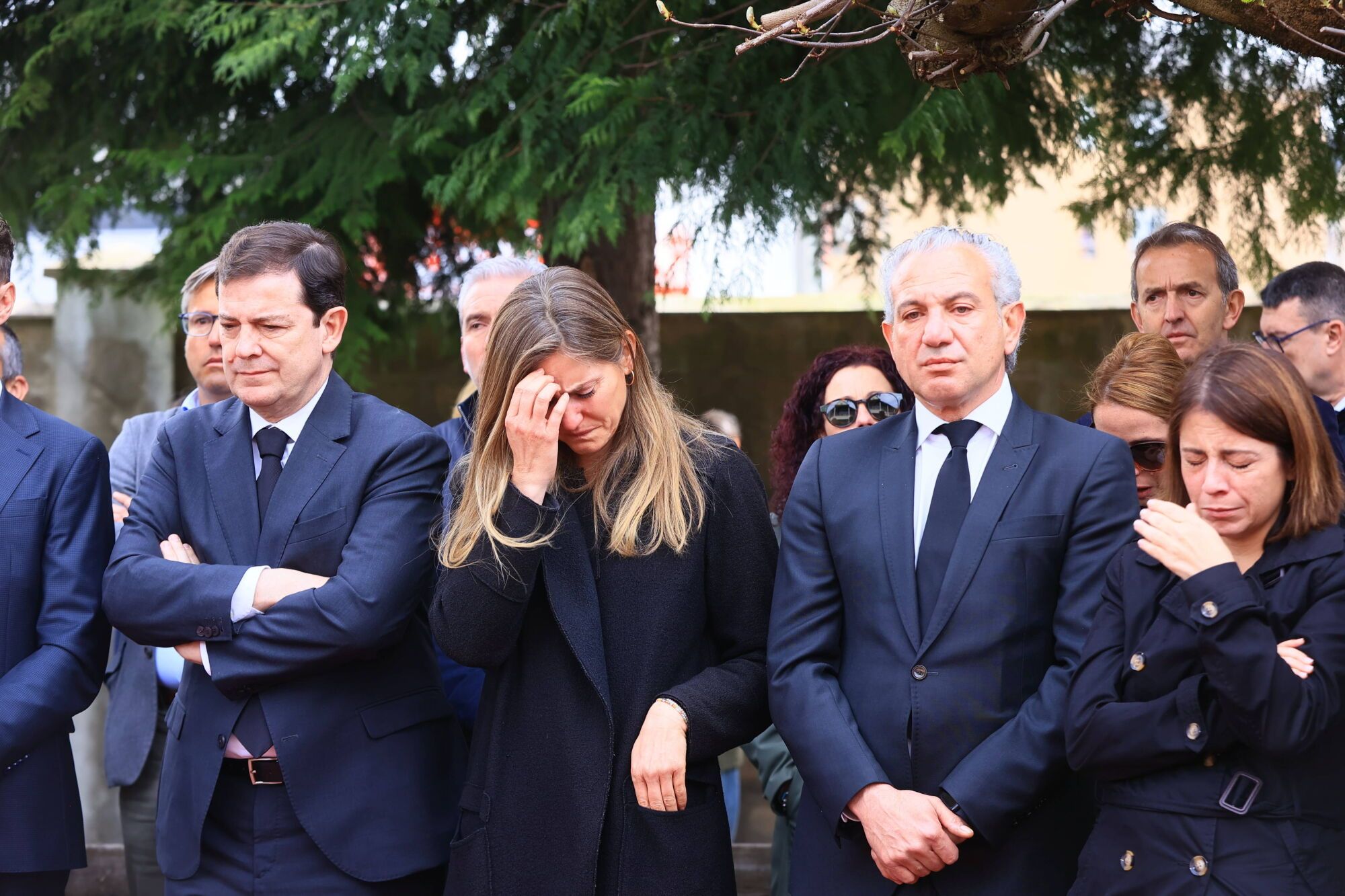 Así fue el desgarrador funeral en Villablino de los fallecidos en el accidente minero de Degaña